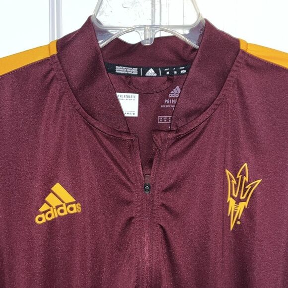 Adidas Maroon Sparky Pitchfork Player Primeblue  Arizona State ASU Sun Devils M - Picture 4 of 5